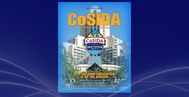 View May 2015 CoSIDA E-Digest